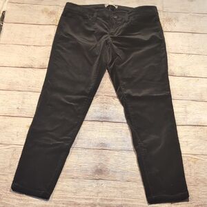 Banana Republic Women's Black Velvet Skinny Pants Size 28S